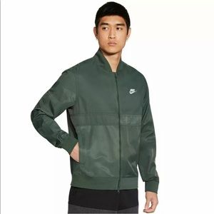 NIKE $80 Men's NSW SCE Woven Players Jacket Green CU4311-337 NEW Size S-XL